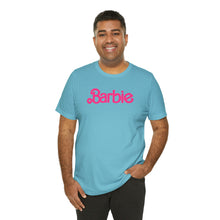 Load image into Gallery viewer, Barbie Pink Logo Unisex Jersey Short Sleeve Tee
