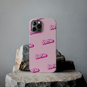 Barbie Pattern Slim iPhone Cases