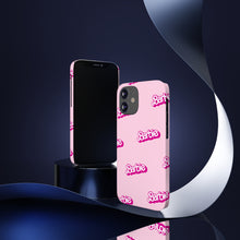 Load image into Gallery viewer, Barbie Pattern Pink Slim Phone Cases