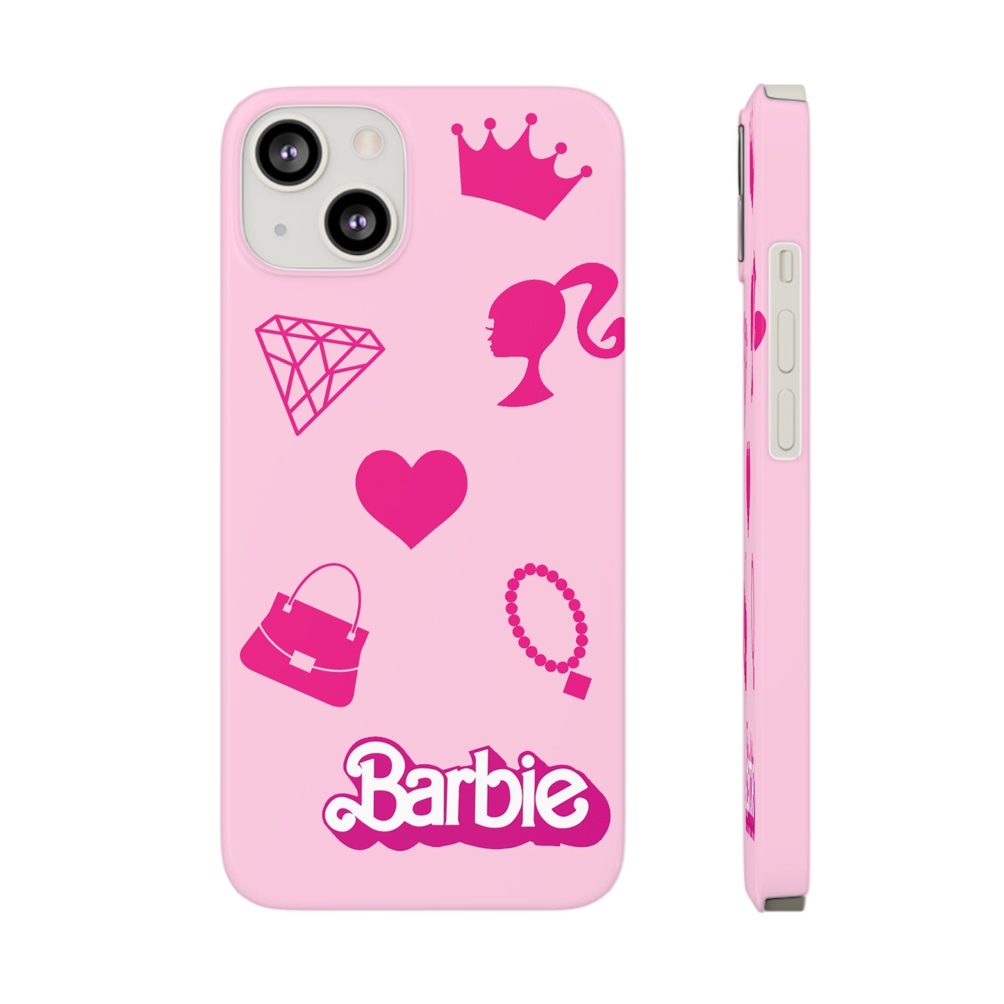 Barbie Pink Things Slim iPhone Cases