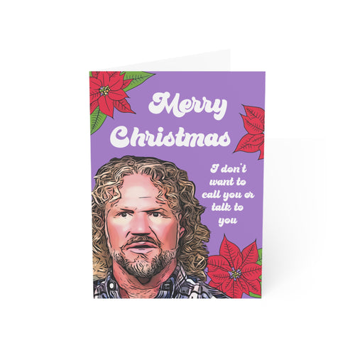 Kody I Don't Want To Talk To You Sister Wives Christmas Card