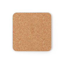 Load image into Gallery viewer, Barbie Pattern 4pc High Gloss Corkwood Coaster Set