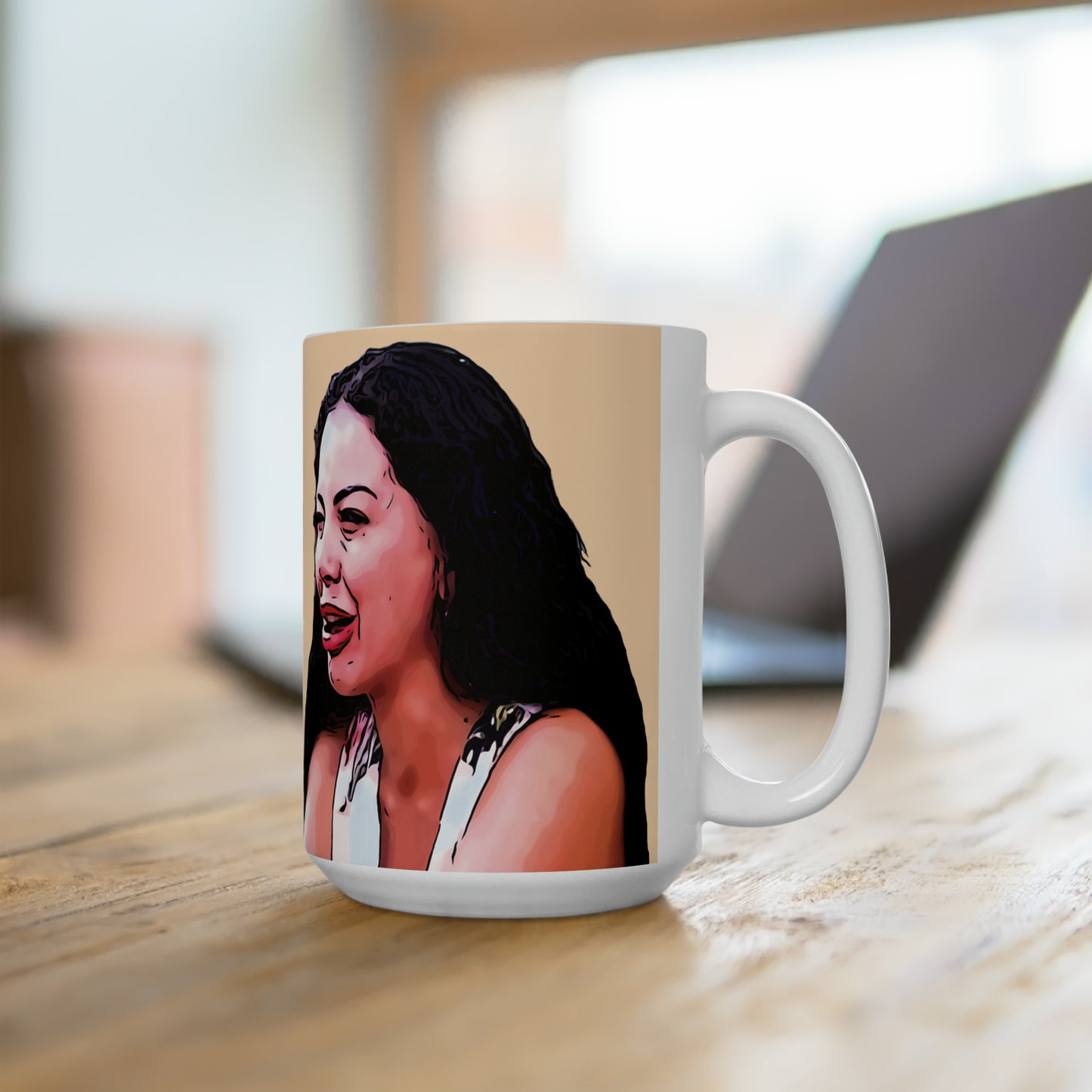 Jasmine God Damn Vegan Food 90 Day Fiance Ceramic Mug 15oz