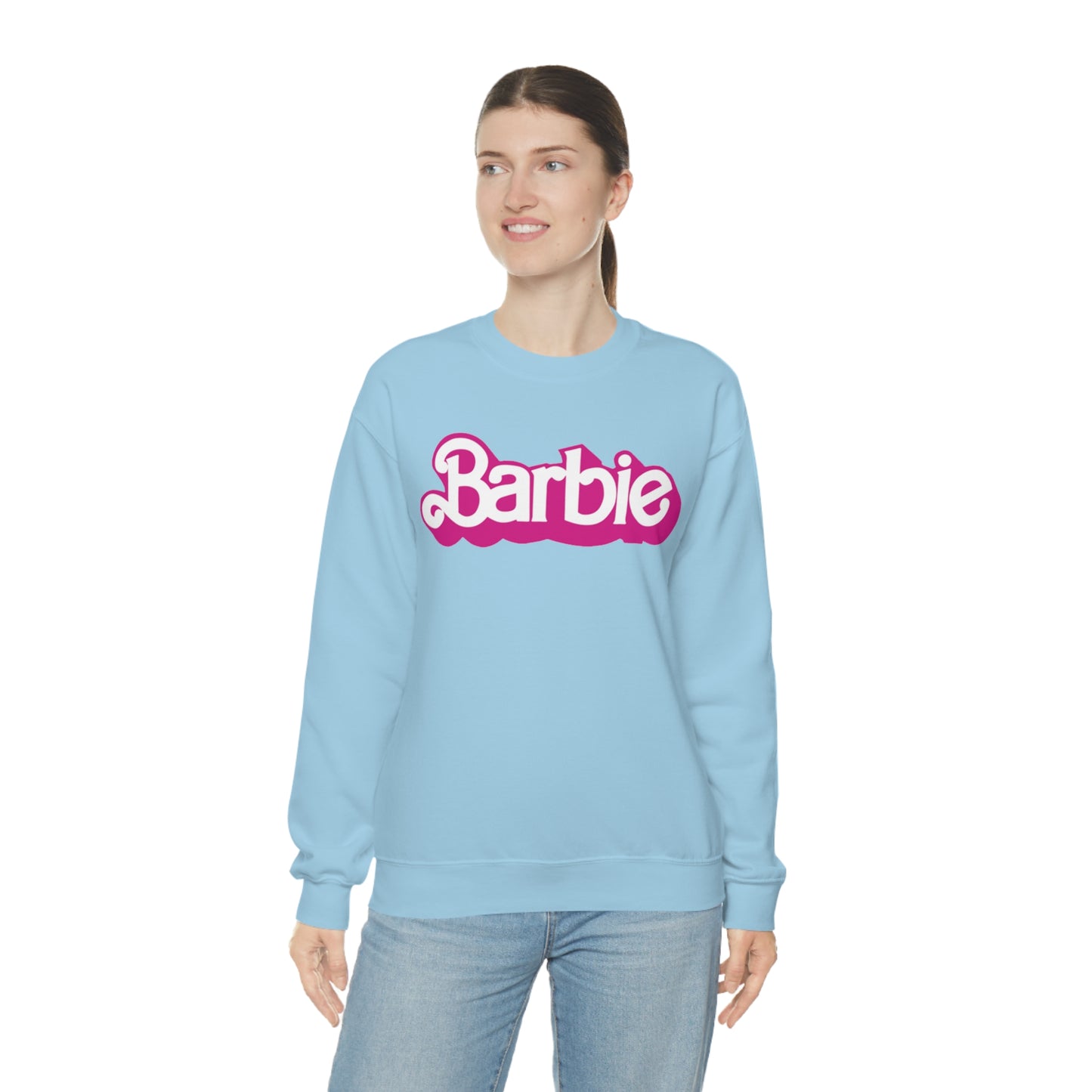 Barbie Adult Unisex Heavy Blend™ Crewneck Sweatshirt