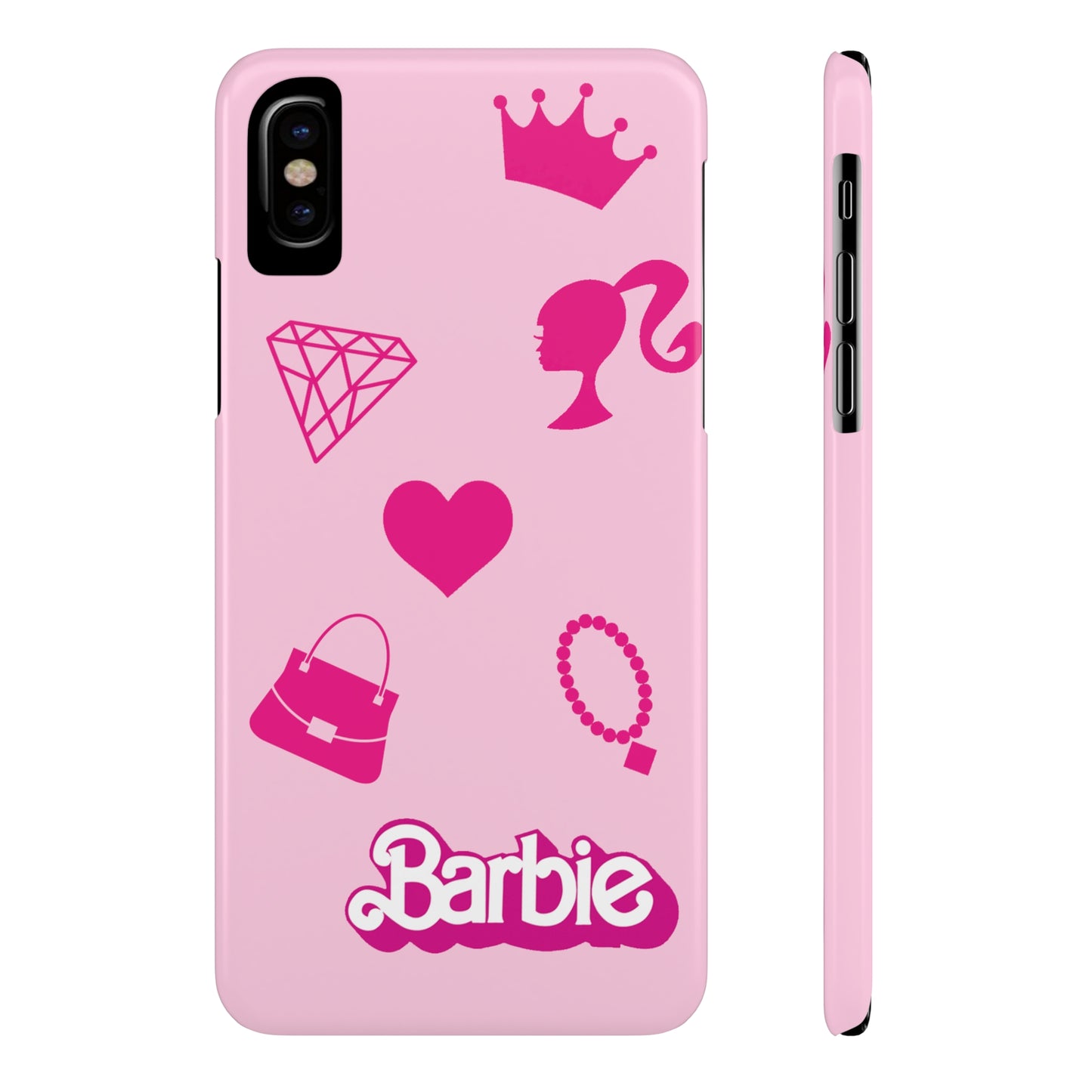 Barbie Pink Things Slim iPhone Cases