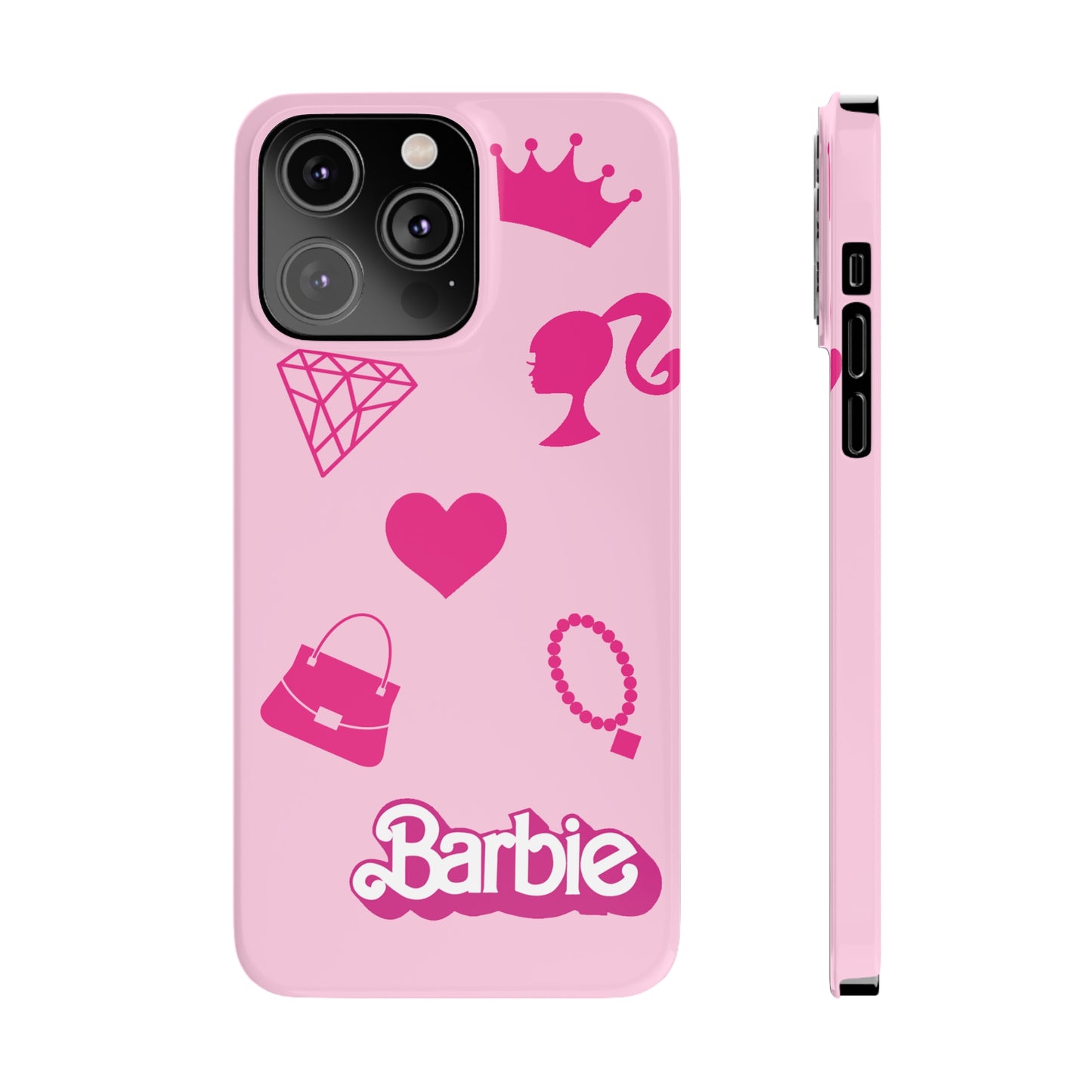 Barbie Pink Things Slim iPhone Cases