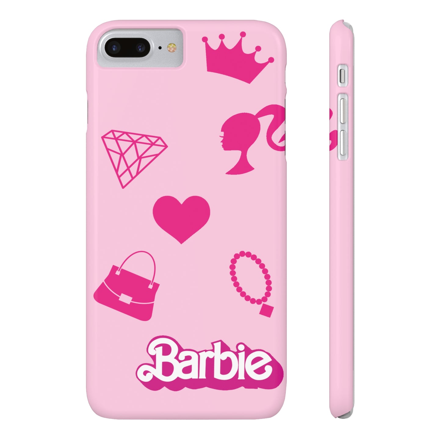 Barbie Pink Things Slim iPhone Cases