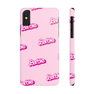 Barbie Pattern Slim iPhone Cases