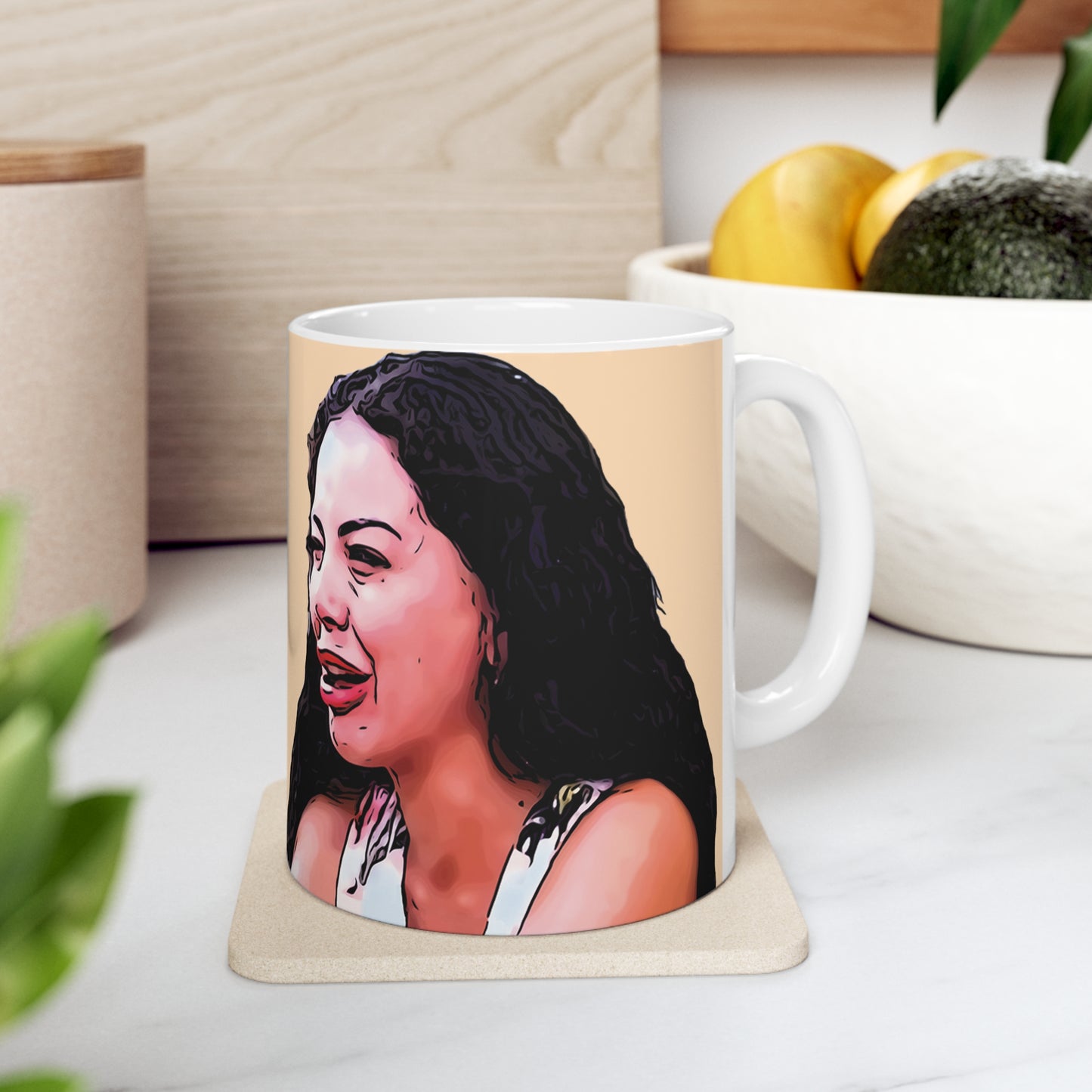 Jasmine God Damn Vegan Food 90 Day Fiance Ceramic Mug 11oz