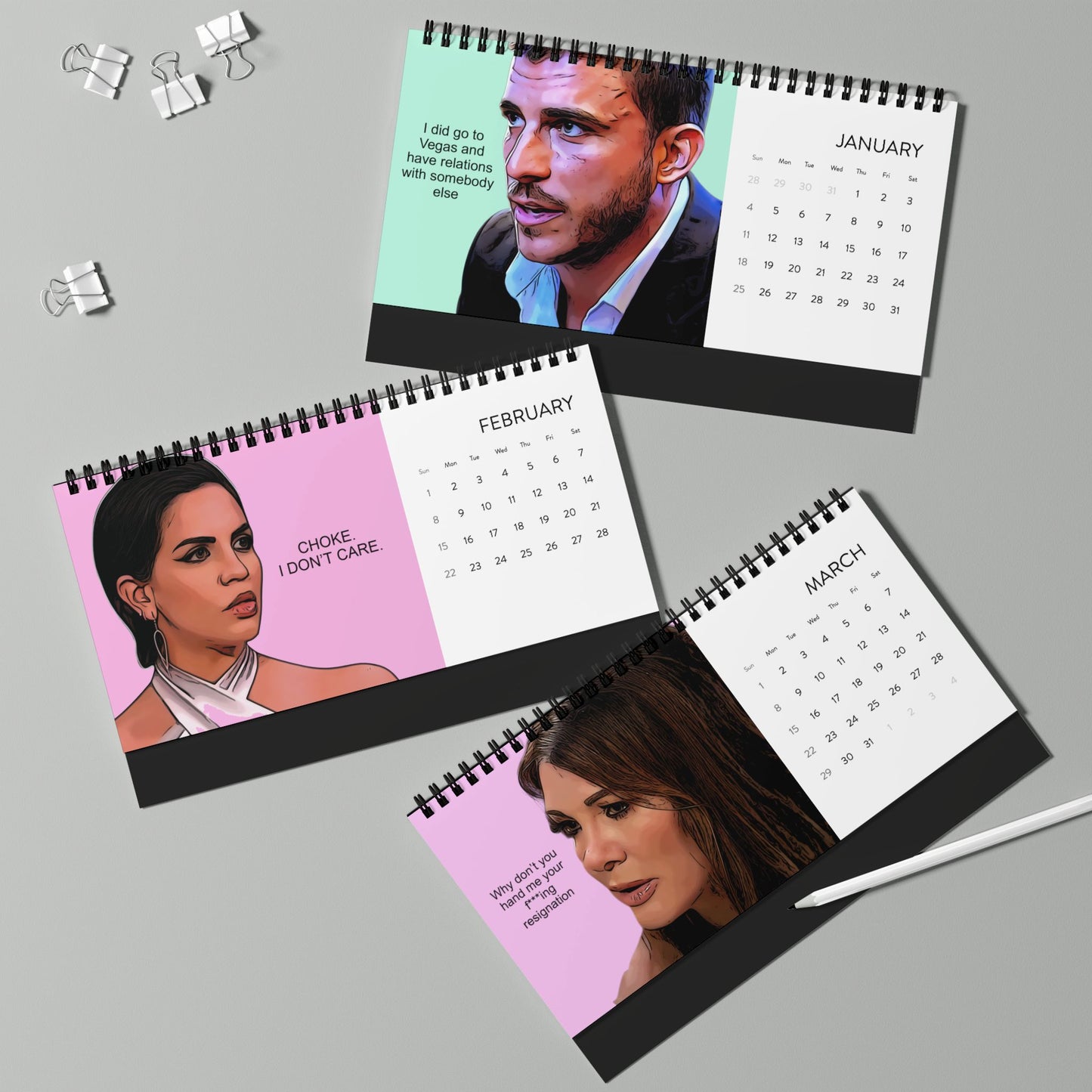 Vanderpump Rules 2026 Desktop Calendar
