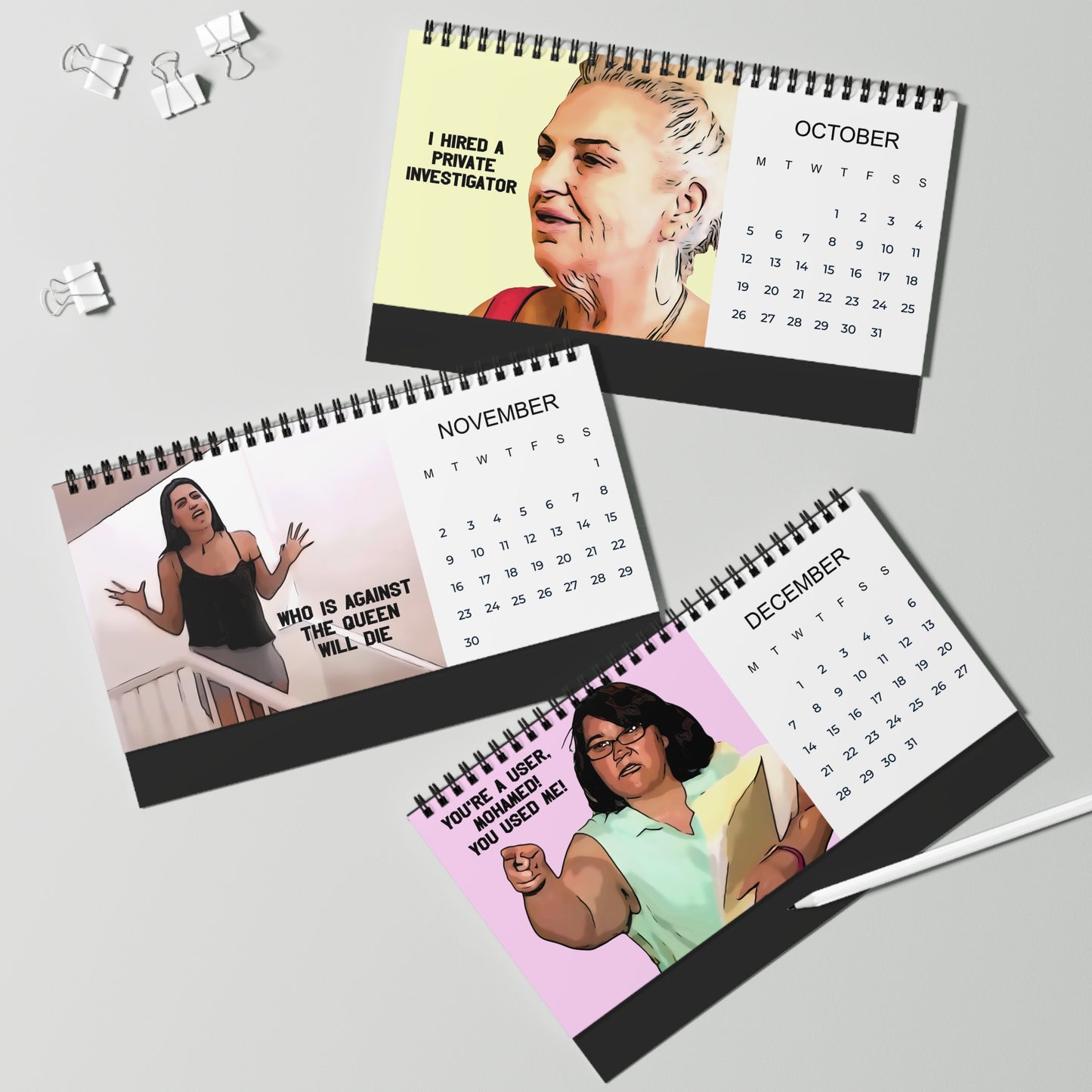 90 Day Fiance 2026 Desktop Calendar