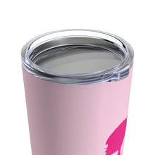 Load image into Gallery viewer, Barbie Head Pink Coffee Tumbler 20oz
