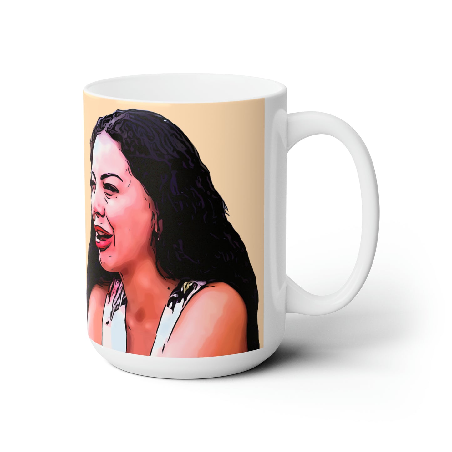 Jasmine God Damn Vegan Food 90 Day Fiance Ceramic Mug 15oz