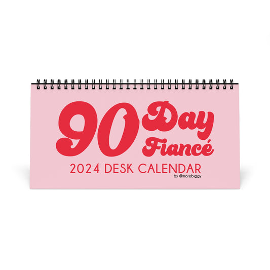 90 Day Fiance 2024 Desk Calendar