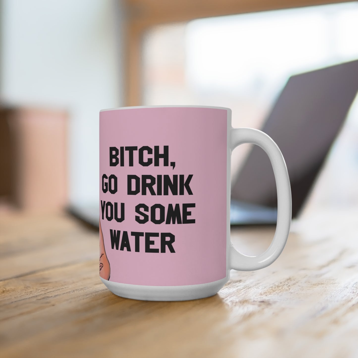 Amy Slaton 1000lb Sisters Drink Some Water Ceramic Mug, 15oz