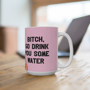 Amy Slaton 1000lb Sisters Drink Some Water Ceramic Mug, 15oz