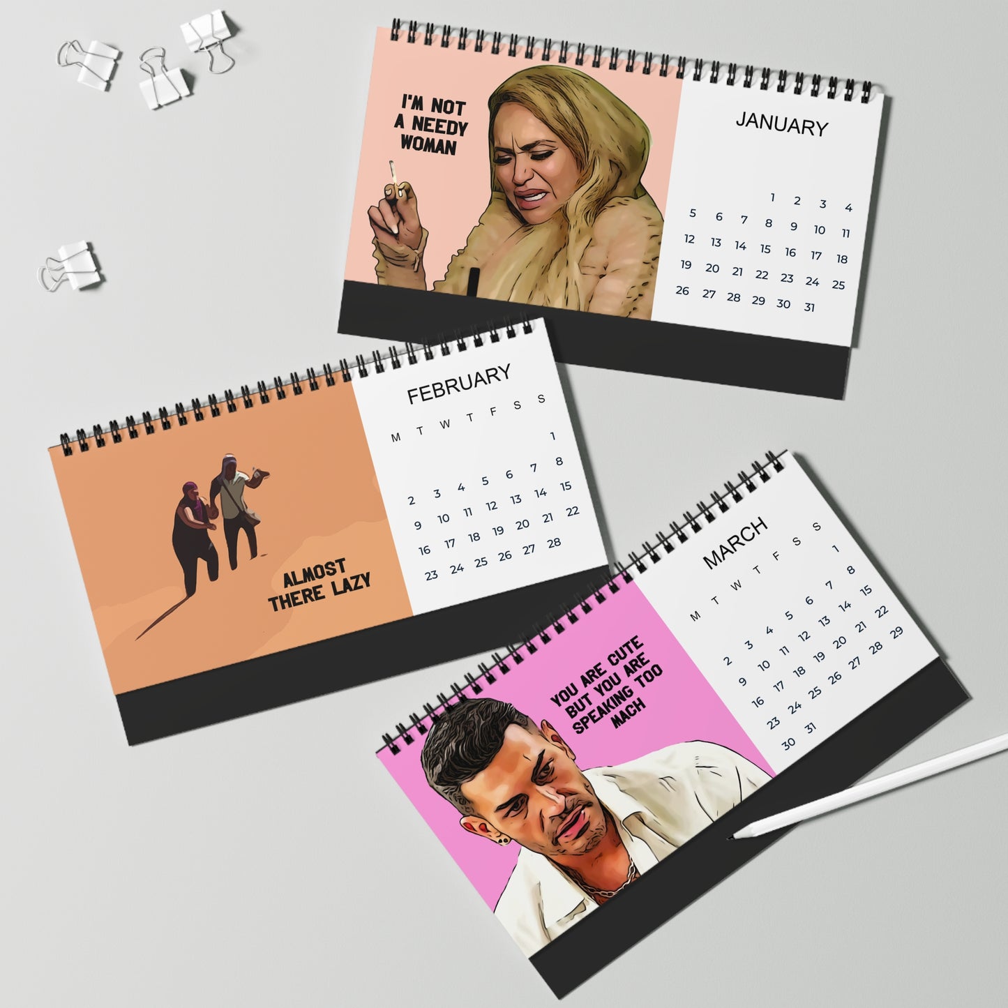 90 Day Fiance 2026 Desktop Calendar