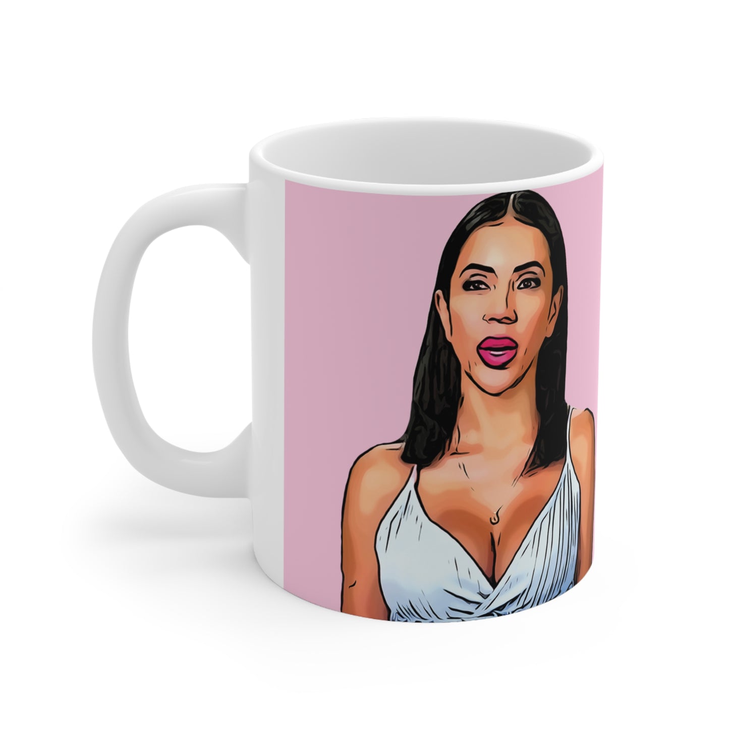 Jasmin Butt Implants Ceramic Mug 11oz