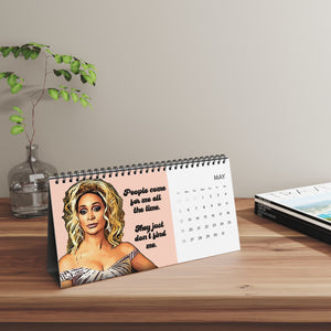 Real Housewives 2024 Desktop Calendar
