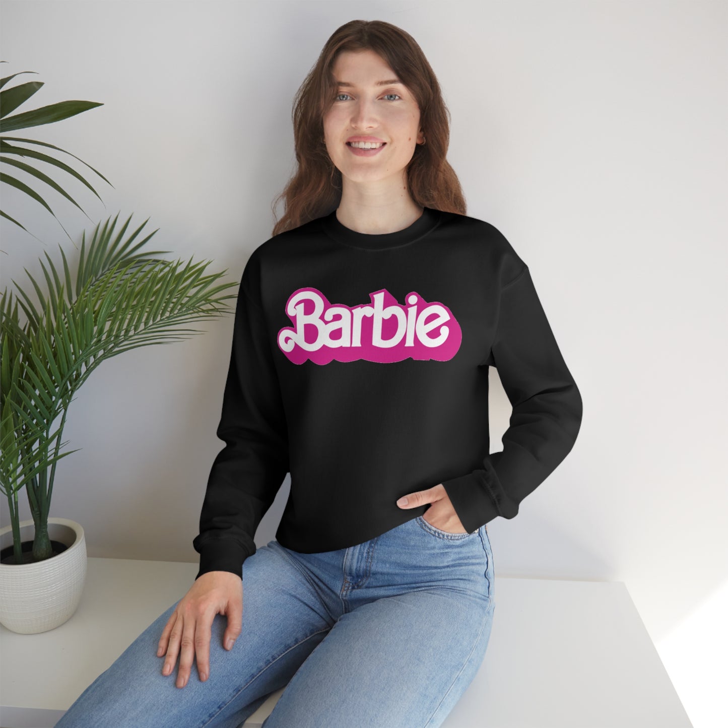 Barbie Adult Unisex Heavy Blend™ Crewneck Sweatshirt