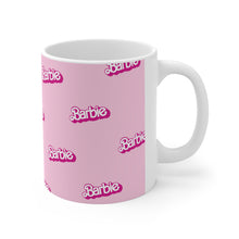Load image into Gallery viewer, Barbie Mini Logo Ceramic Mug 11oz