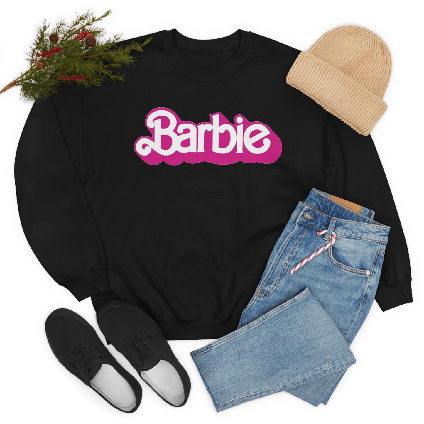 Barbie Adult Unisex Heavy Blend™ Crewneck Sweatshirt