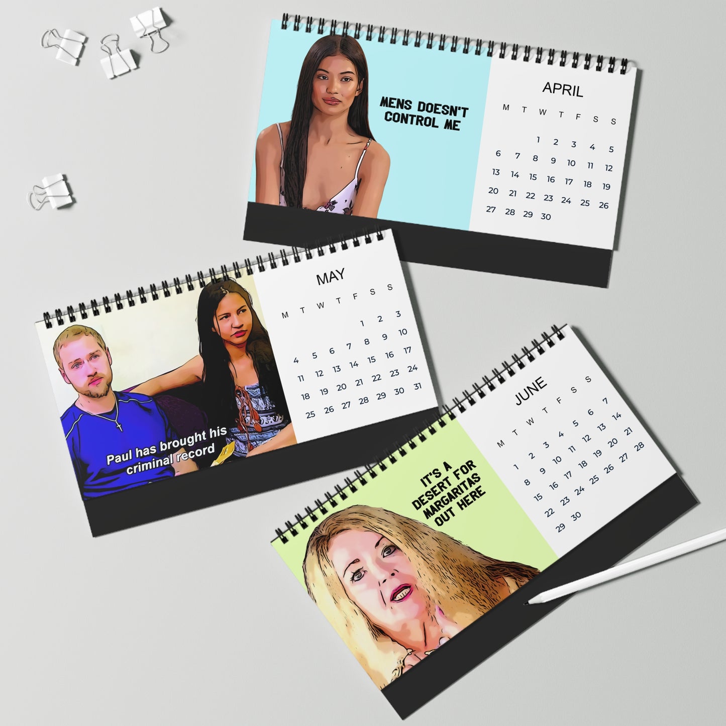 90 Day Fiance 2026 Desktop Calendar