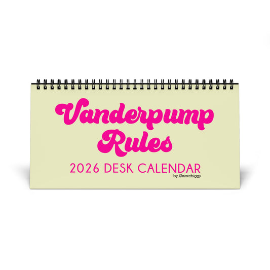 Vanderpump Rules 2026 Desktop Calendar
