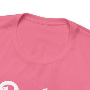 Barbie Pink Logo Unisex Jersey Short Sleeve Tee