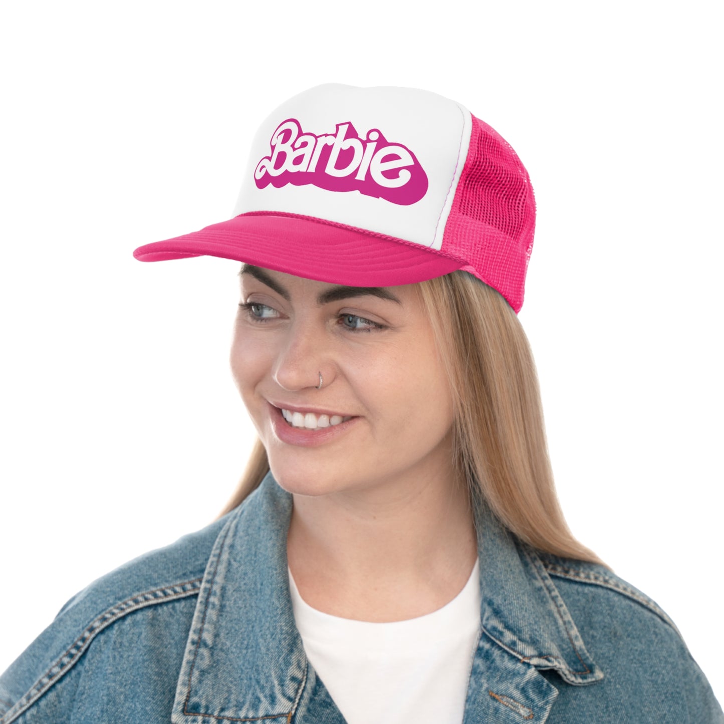 Barbie Hot Pink Trucker Caps