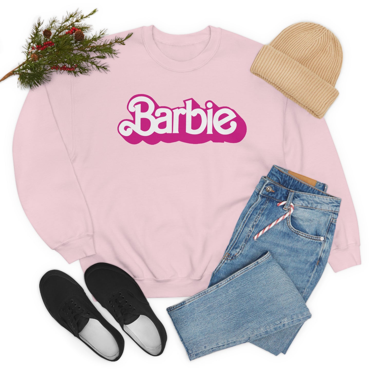 Barbie Adult Unisex Heavy Blend™ Crewneck Sweatshirt