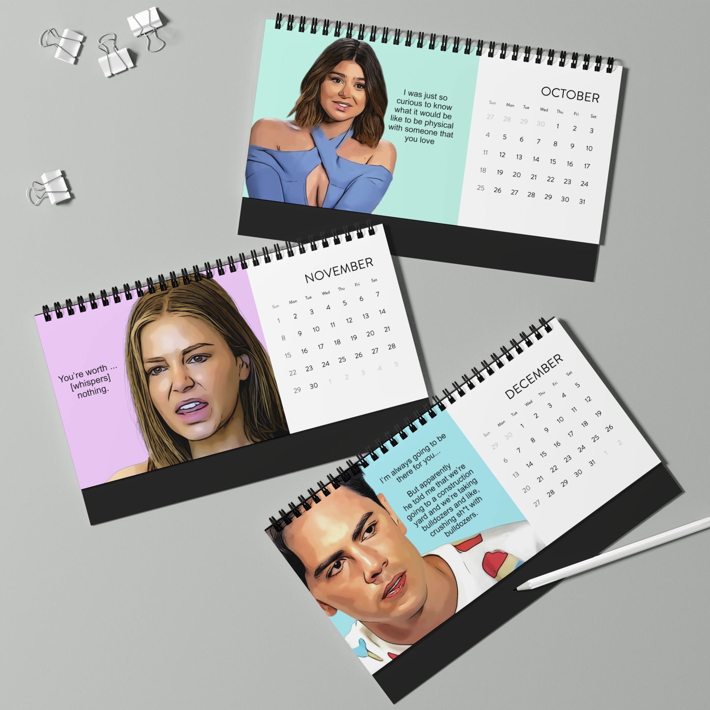 Vanderpump Rules 2026 Desktop Calendar