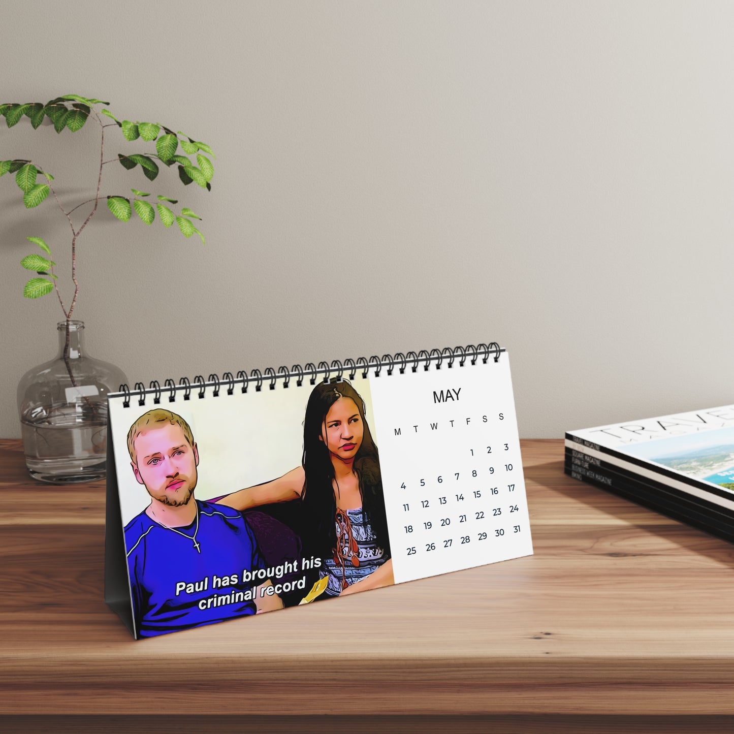 90 Day Fiance 2026 Desktop Calendar