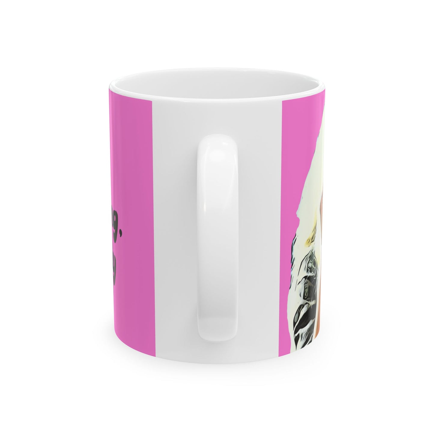 Natalie I'm Struggling Obviously Ceramic Mug, 11oz