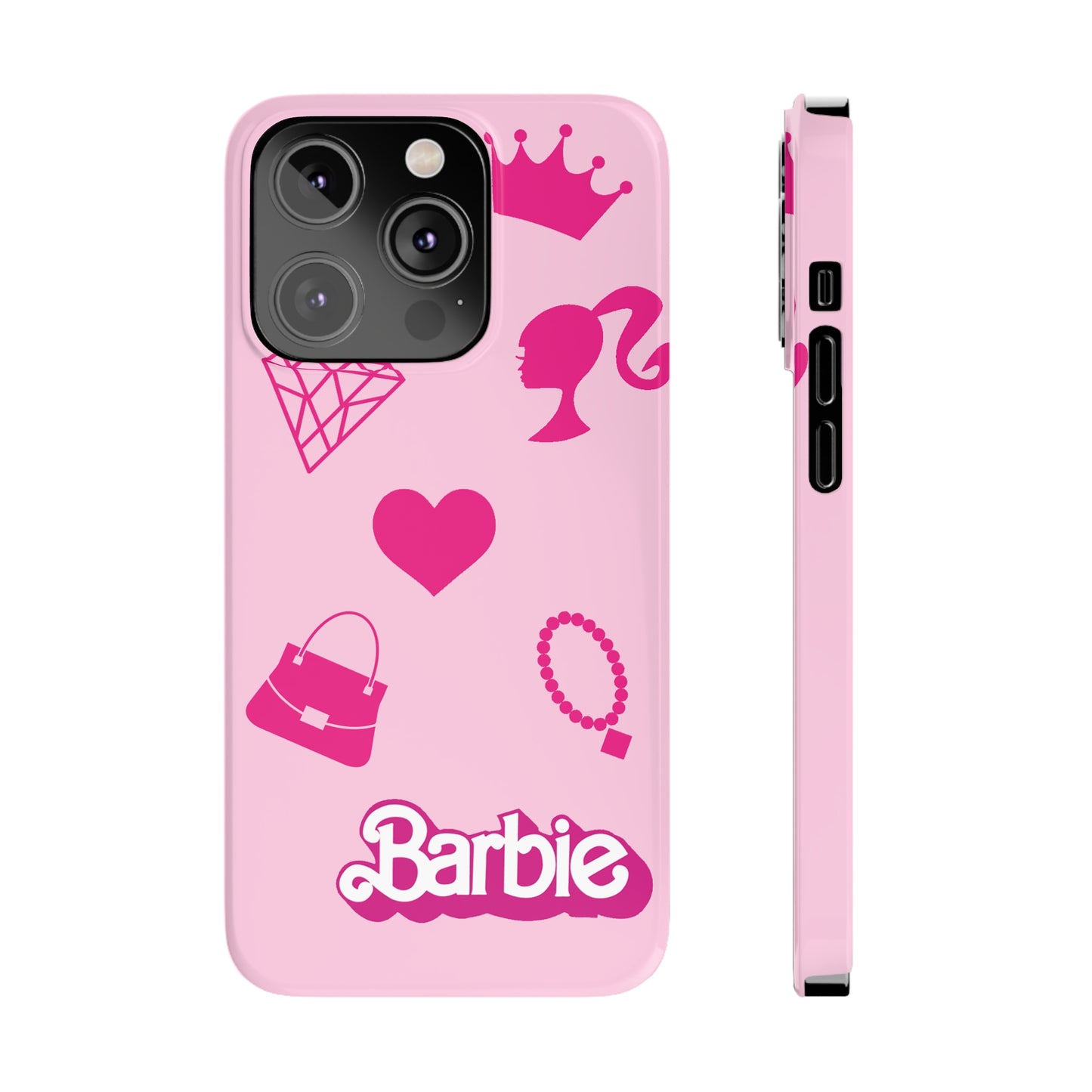 Barbie Pink Things Slim iPhone Cases