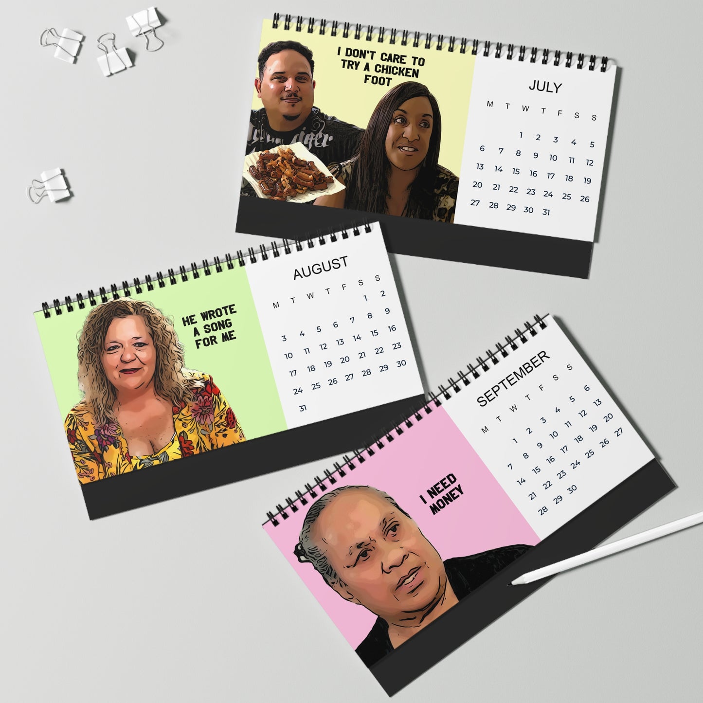 90 Day Fiance 2026 Desktop Calendar