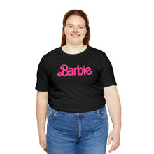 Load image into Gallery viewer, Barbie Pink Logo Unisex Jersey Short Sleeve Tee