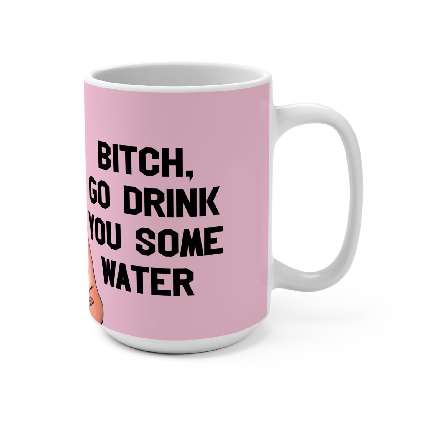 Amy Slaton 1000lb Sisters Drink Some Water Ceramic Mug, 15oz