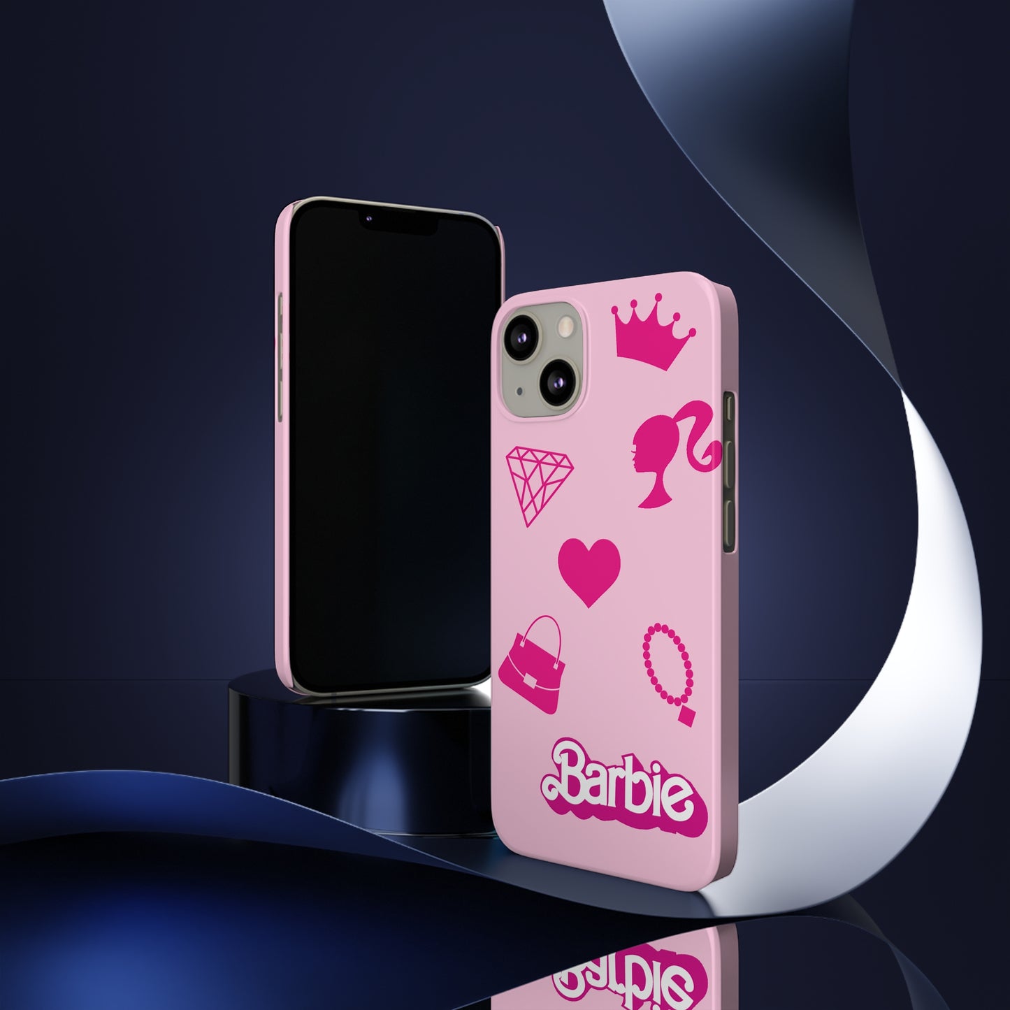 Barbie Pink Things Slim iPhone Cases