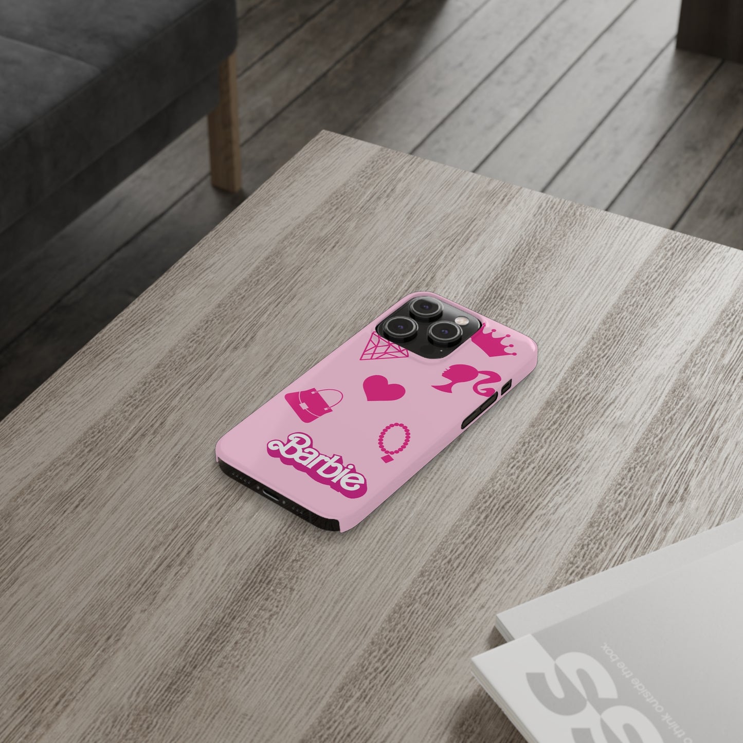 Barbie Pink Things Slim iPhone Cases