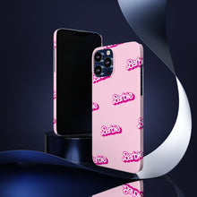 Load image into Gallery viewer, Barbie Pattern Pink Slim Phone Cases