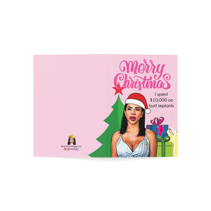 Jasmin Butt Implants Christmas Card