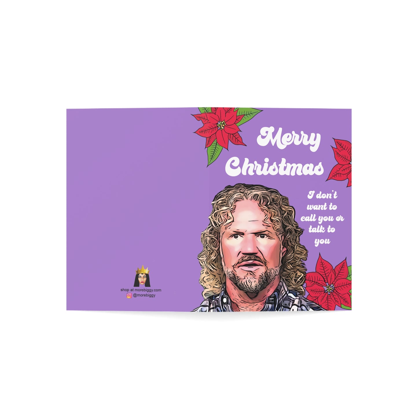 Kody I Don't Want To Talk To You Sister Wives Christmas Card