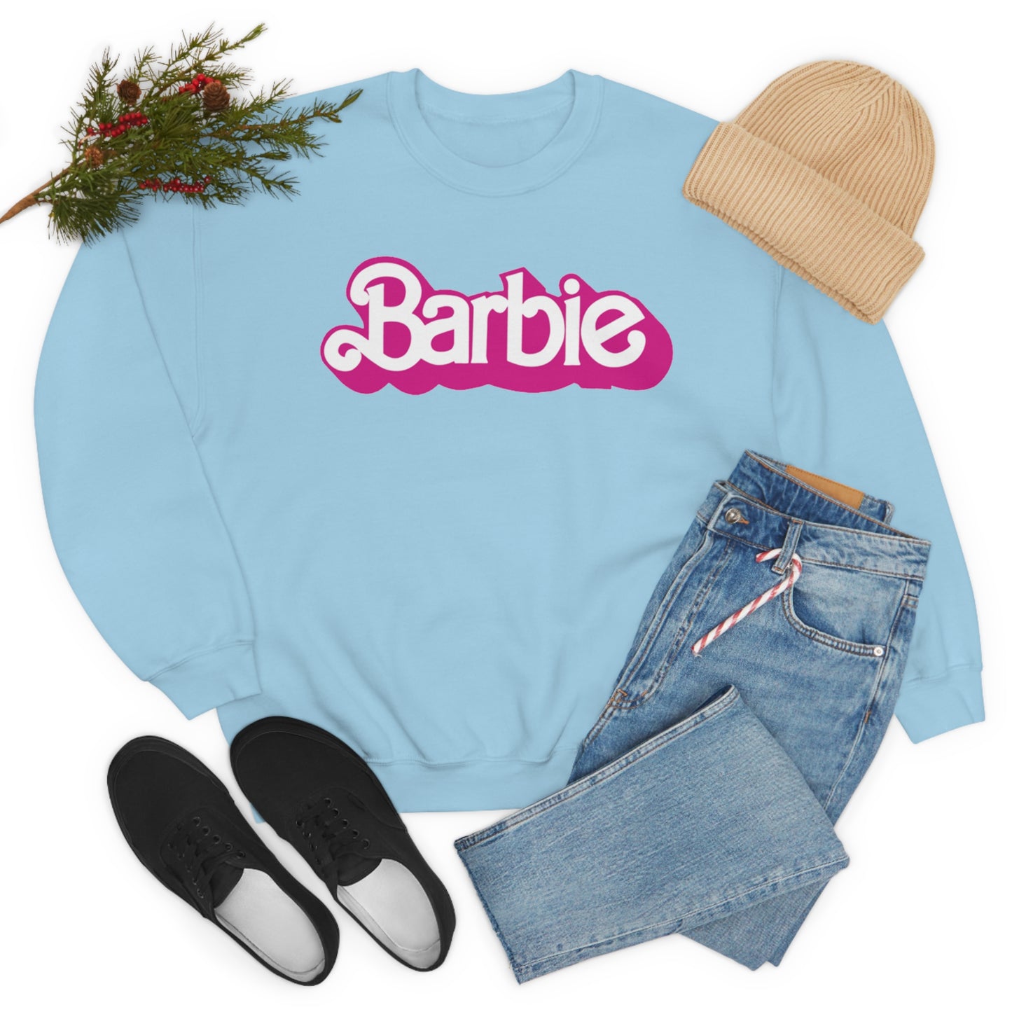 Barbie Adult Unisex Heavy Blend™ Crewneck Sweatshirt