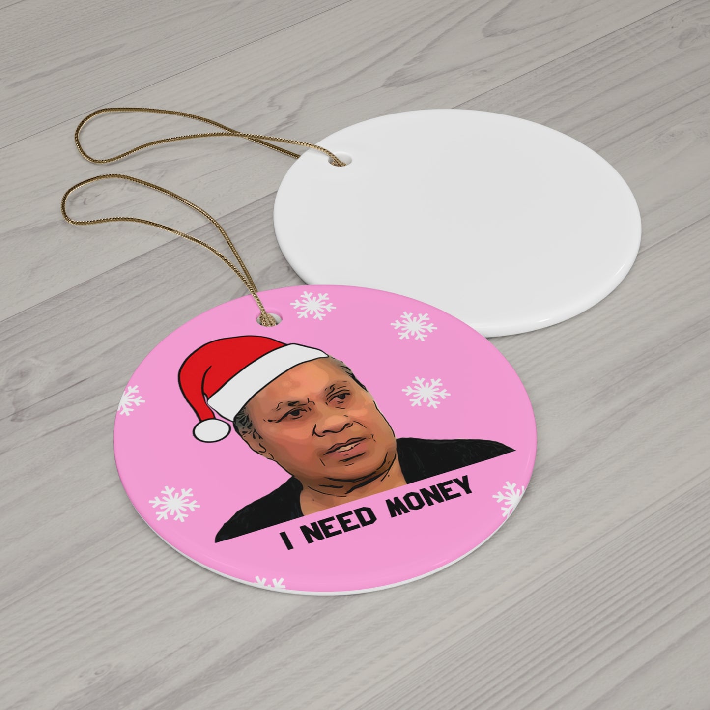 90 Day Fiance Funny Ceramic Christmas Ornament Asuelu's Mom