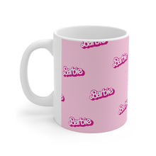 Load image into Gallery viewer, Barbie Mini Logo Ceramic Mug 11oz