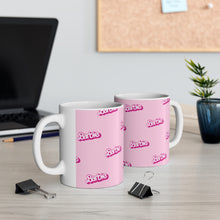 Load image into Gallery viewer, Barbie Mini Logo Ceramic Mug 11oz