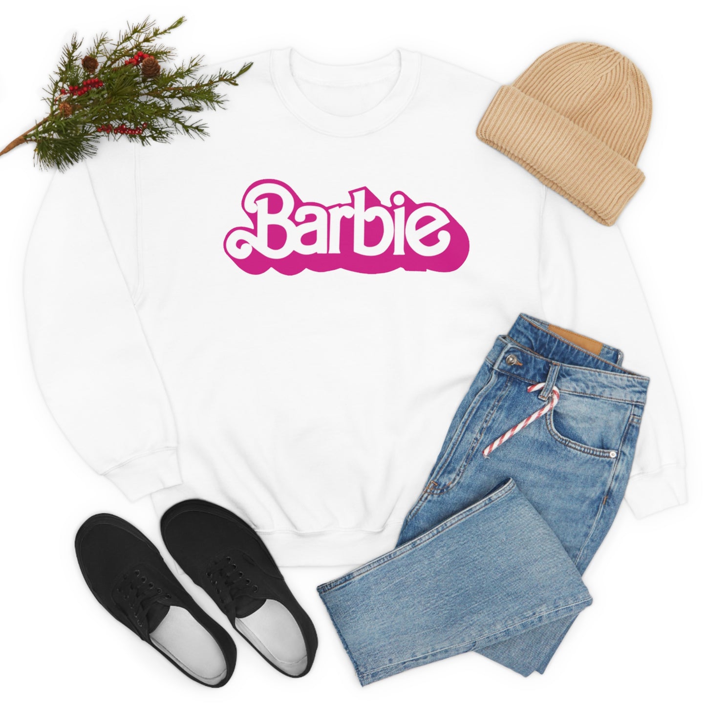 Barbie Adult Unisex Heavy Blend™ Crewneck Sweatshirt