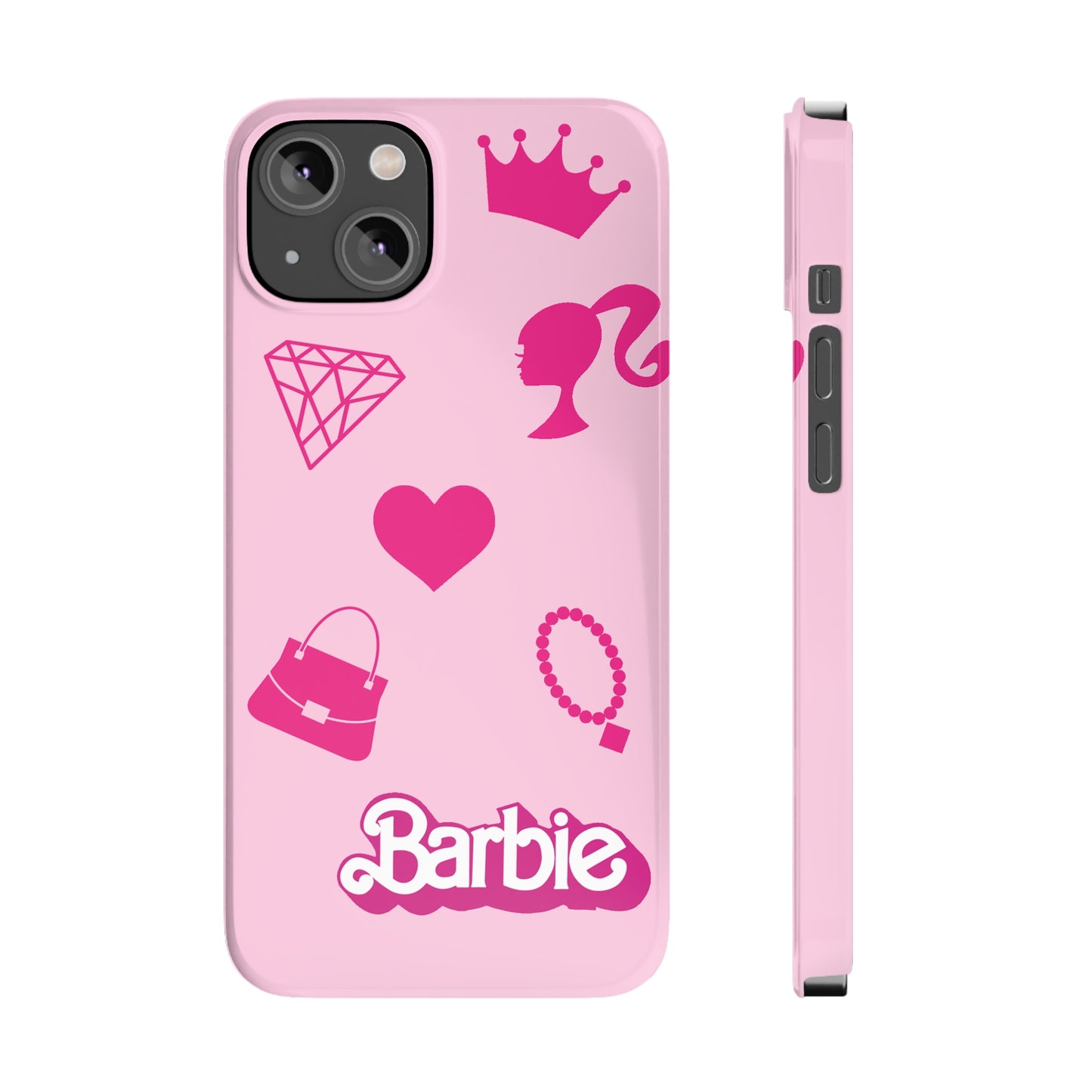 Barbie Pink Things Slim iPhone Cases