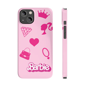 Barbie Pink Things Slim iPhone Cases